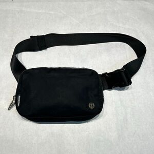 Lululemon Everywhere Belt Bag Black Adjustable Strap Waist Fanny Pack Crossbody
